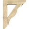 Ekena Millwork Funston Slat Rough Sawn Bracket w/ Offset Brace, Douglas Fir, 8"W x 32"D x 40"H BKT0806X32X40FST06RDF - alternate 3